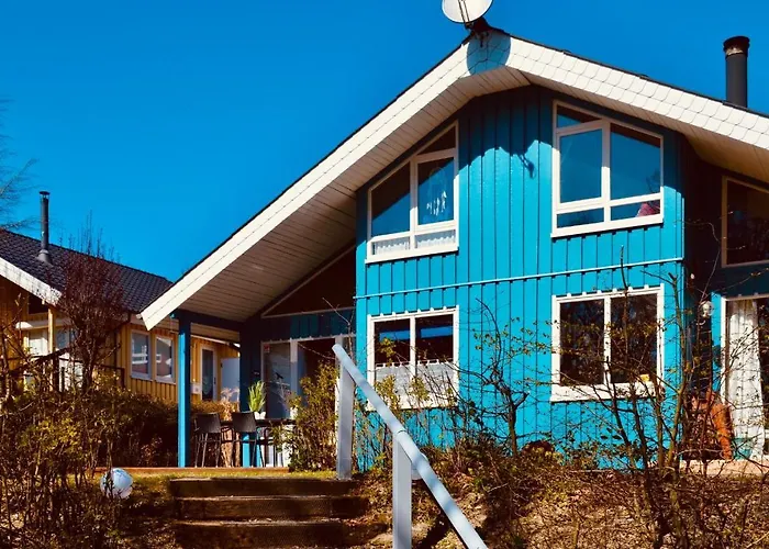 Komfort-Ferienhaus - Extertal-Ferienpark Fuer 1-5 Personen Sauna Natur
