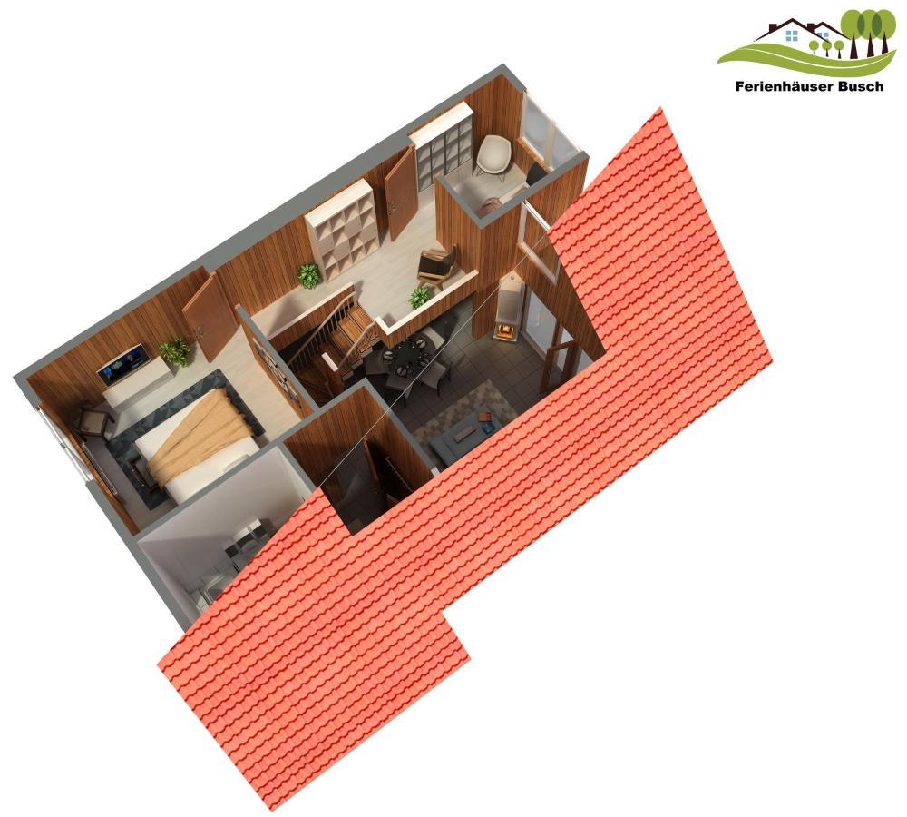 Komfort-ferienhaus - Extertal-ferienpark Fuer 1-5 Personen Sauna * Extertal